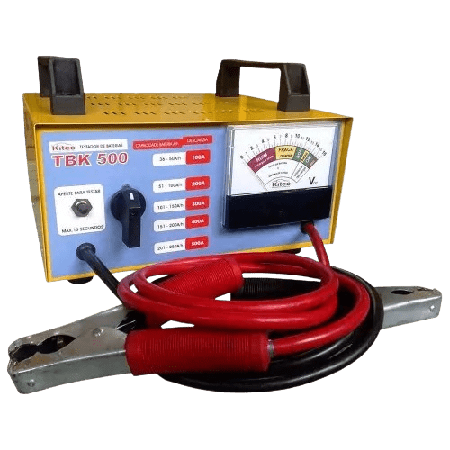 Testador de bateria e sistema de carga 36 a 250 A/h - TBK500