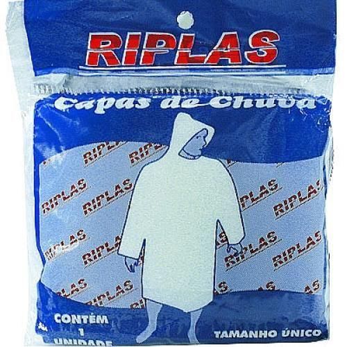 Capa de chuva descart�vel transparente - 12999