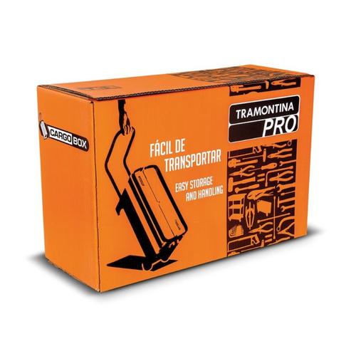 Caixa para ferramentas sanfonada com rodas e puxador 5 gavetas - Cargobox