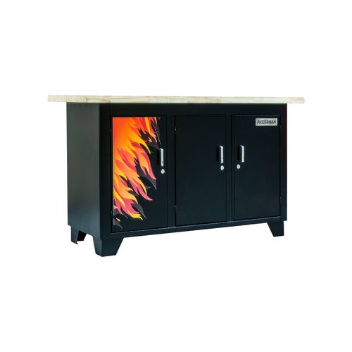 Bancada fechada com 3 portas FIRE - RLL-203