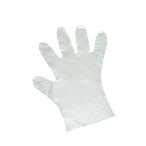 Luva pl�stica descart�vel pacote com 50 pares
