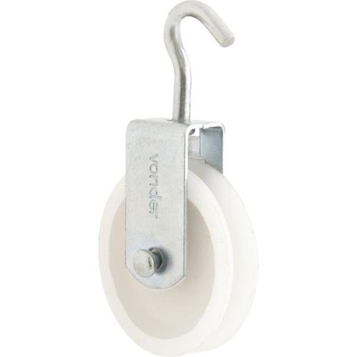 Roldana pl�stica 6 cm com gancho