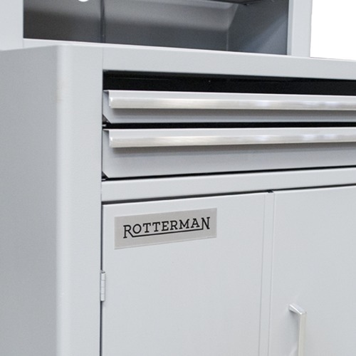 Rack fechado para computador com visor de acr�lico - RLL-89