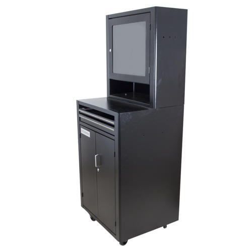 Rack fechado para computador com visor de acr�lico - RLL-89P