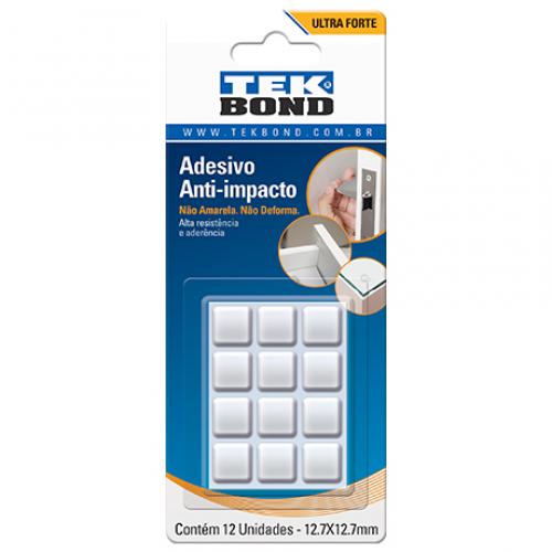 Protetor adesivo anti-impacto gota 12,7 mm com 12 unidades