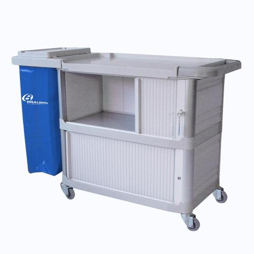 Carro funcional extra 1 bolsa com porta - CA01AZ