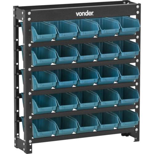 Estante metálica com gavetas 25/3 Estante metálica com gavetas 25/3