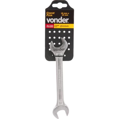 Chave fixa 18 x 19 mm aço cromo vanádio Chave fixa 18 x 19 mm aço cromo vanádio