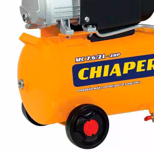 Compressor de ar 7,6 p�s 21 litros 2 hp - MC7.6/21  220V
