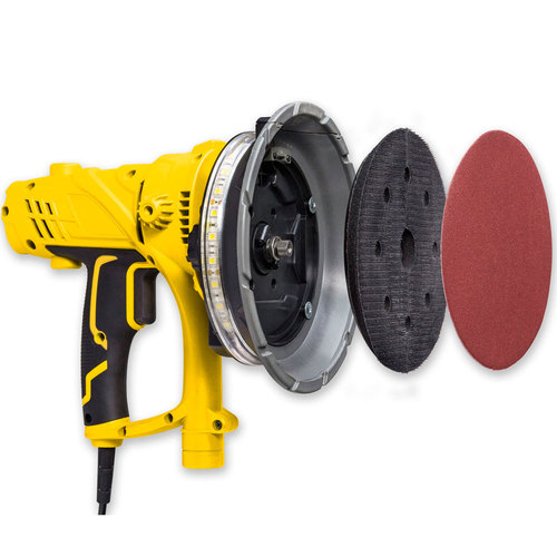 Lixadeira de parede com luz led 180 mm 850 watts  220V