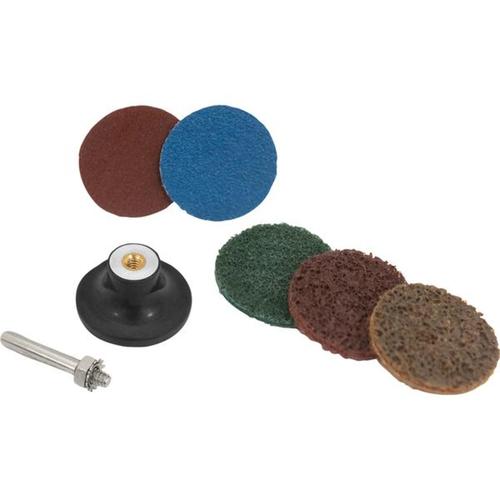 Jogo de discos de lixa com esponja abrasiva 50 mm 20 pe�as