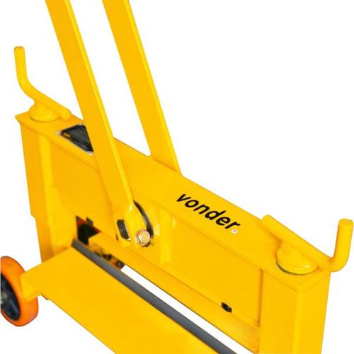 M�quina manual para cortar bloco