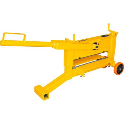 M�quina manual para cortar bloco