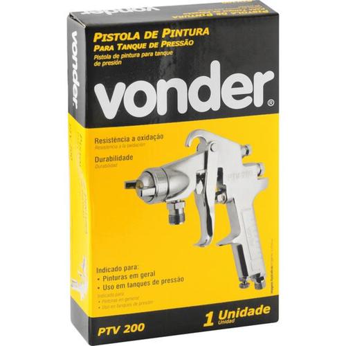 Pistola de pintura para tanque de pressão PTV200 Pistola de pintura para tanque de pressão PTV200