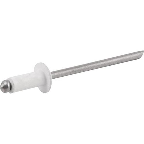 Rebite de repuxo 4,8 x 10 mm branco 510 com 1000 pe�as