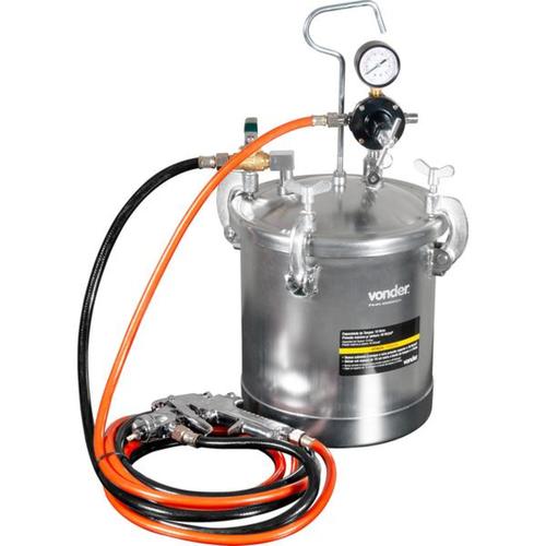 Tanque de press�o para pintura 10L com pistola 