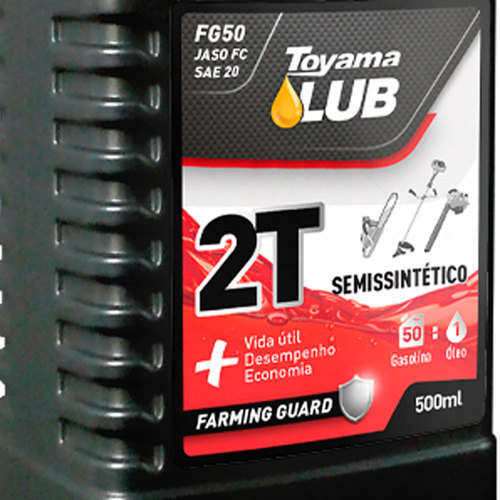 Óleo lubrificante para motor a gasolina 2 tempos 500 ml - FG50 Óleo lubrificante para motor a gasolina 2 tempos 500 ml - FG50