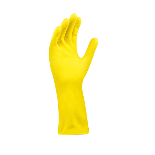 Luva de l�tex flocada forrada 30 cm - VE200
