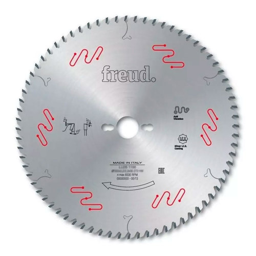 Disco de serra para madeira 250 x 30 mm com 80 dentes - LU3A 0200 Disco de serra para madeira 250 x 30 mm com 80 dentes - LU3A 0200