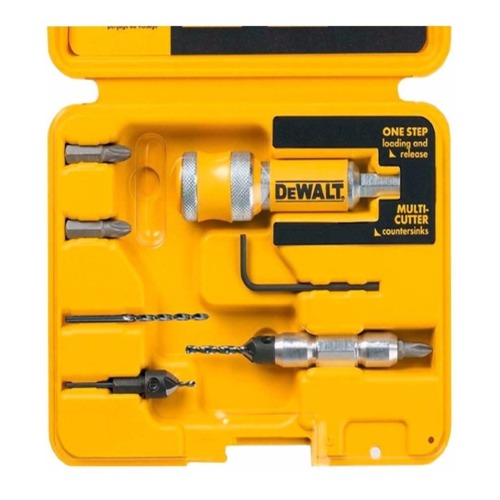 Kit para furar e parafusar com 8 pe�as - DW-2730