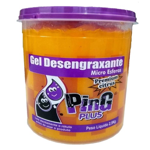 Gel desengraxante micro esfera 2,5 Kg laranja - Premium Citrus