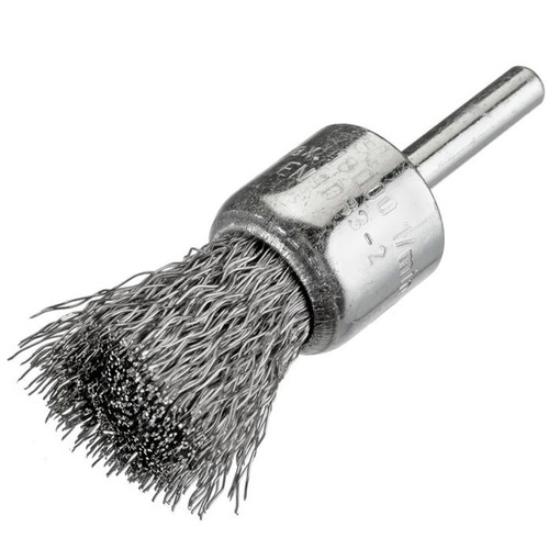 Escova de a�o tipo pincel ondulada 25 mm