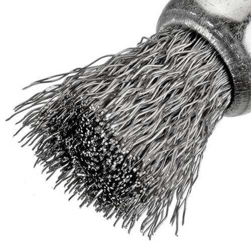 Escova de a�o tipo pincel ondulada 25 mm