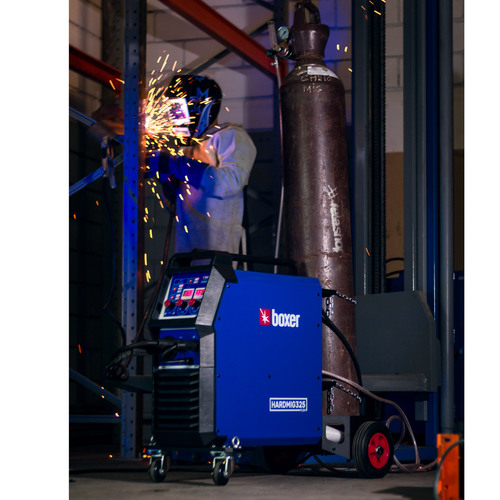 Kit Inversora de solda Multiprocesso 300A Hardmig 325 Flex + M�scara de solda autom�tica