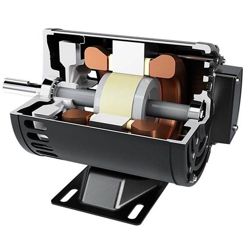 Motor el�trico 2 hp 4 polos aberto trif�sico - Premium IR3 