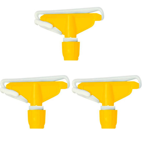 Garra euro pl�stica para mop �mido com 3 pe�as - MVGE211A