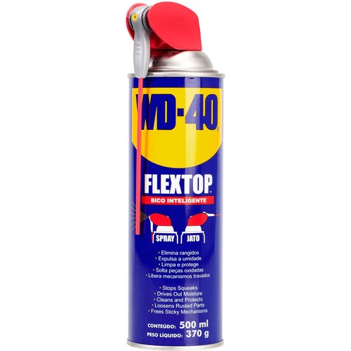 �leo lubrificante desengripante com Bico Inteligente 500 ml - FLEXTOP