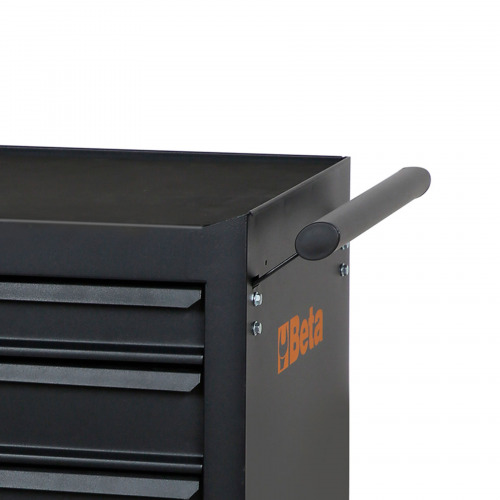 Carrinho para ferramentas com 6 gavetas preto - C04-BOX Carrinho para ferramentas com 6 gavetas preto - C04-BOX