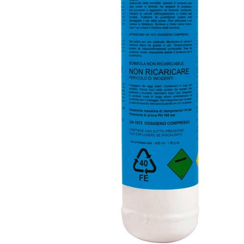 Gás oxigênio para maçarico 136 g - GAS0011 Gás oxigênio para maçarico 136 g - GAS0011