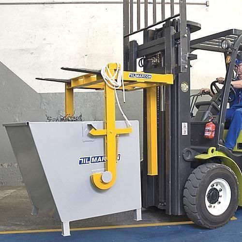 Suporte de aço coletor de caçamba para empilhadeira - 4406 Suporte de aço coletor de caçamba para empilhadeira - 4406