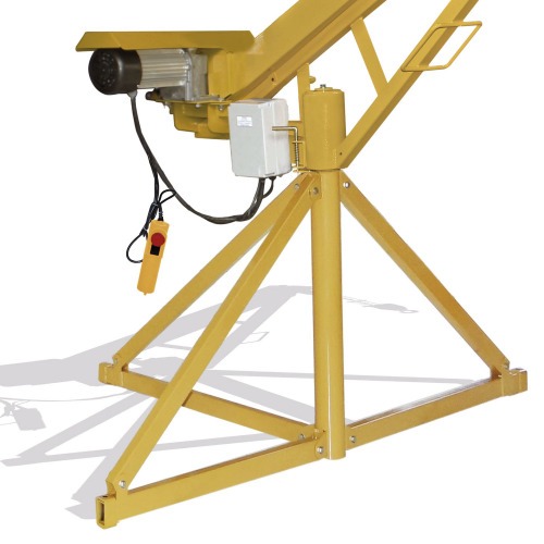 Mini Grua capacidade 200/400 kg 30/60 m 1,25 hp monof�sica - ELLEVA PRIME