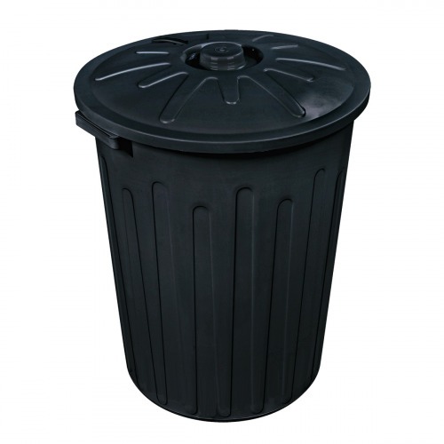 Lixeira pl�stica redonda 65 litros - CF65PT