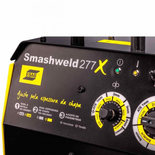 M�quina de solda MIG/MAG 250A trif�sica - Smashweld 277X