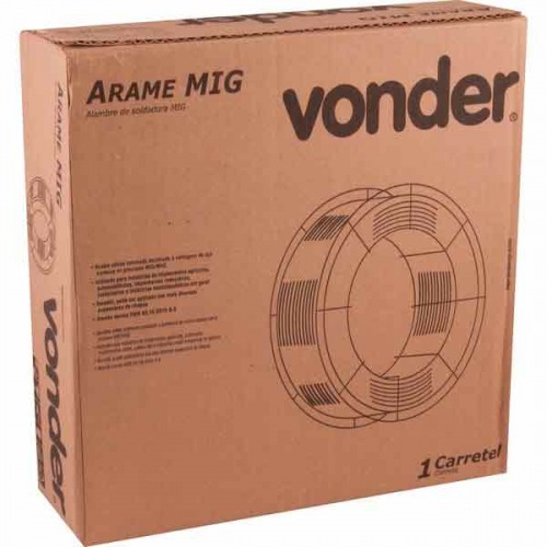 Arame para solda mig 1,0 mm rolo com 18 kg 