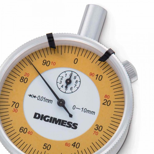 Rel�gio comparador capacidade de 0-10 mm leitura de 0,01 mm - 121.304 BASIC