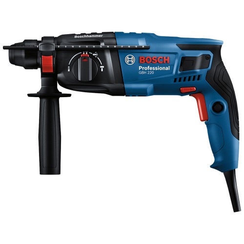 Martelete Perfurador e Rompedor 720W 2 joules SDS Plus com maleta - GBH 220  110V