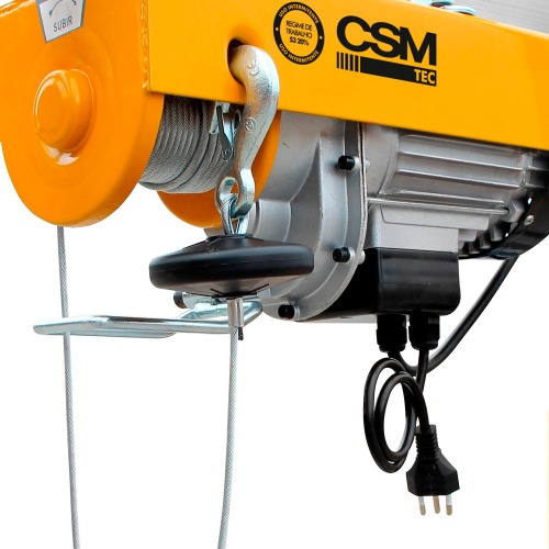 Guincho Talha el�trica 100/200 kg eleva��o at� 12 metros - TEC  110V
