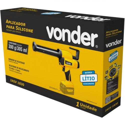 Aplicador de silicone a bateria 18V Sem bateria - IASV 183 