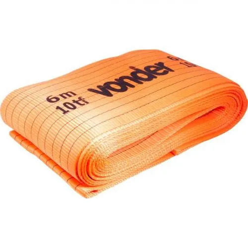 Cinta plana para elevação de carga 6m 10 T Cinta plana para elevação de carga 6m 10 T