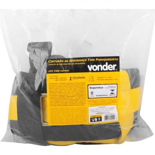 Cinto de segurança tipo paraquedista - CPV 730E Cinto de segurança tipo paraquedista - CPV 730E