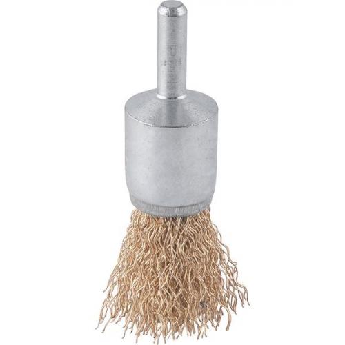 Escova de a�o ondulado tipo pincel 19 mm