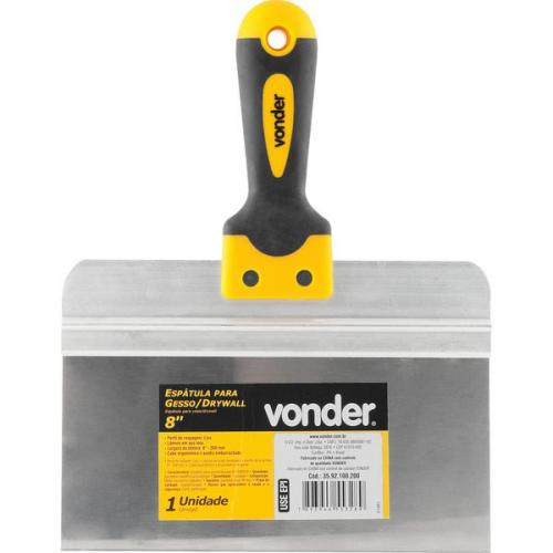 Esp�tula para gesso/drywall 8''