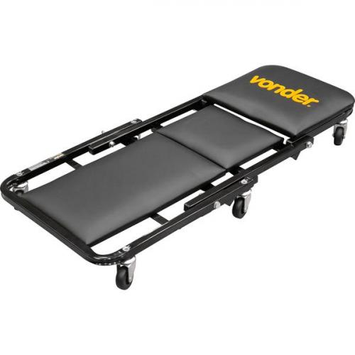 Carrinho esteira/banqueta para mecânico 92 cm 110 kg 2 em 1 Carrinho esteira/banqueta para mecânico 92 cm 110 kg 2 em 1