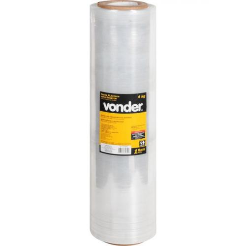 Filme Pl�stico Stretch 500 mm x 228 m 25 micra rolo 4 kg - 11.32.050.004