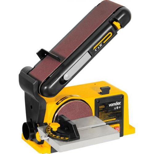 Lixadeira combinada disco e cinta 370 watts - LCV 375  110V