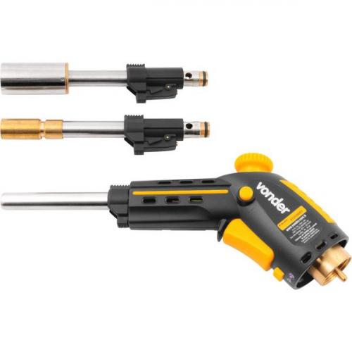 Maçarico para gás MAPP jogo com 3 pontas - 74.42.003.000 Maçarico para gás MAPP jogo com 3 pontas - 74.42.003.000